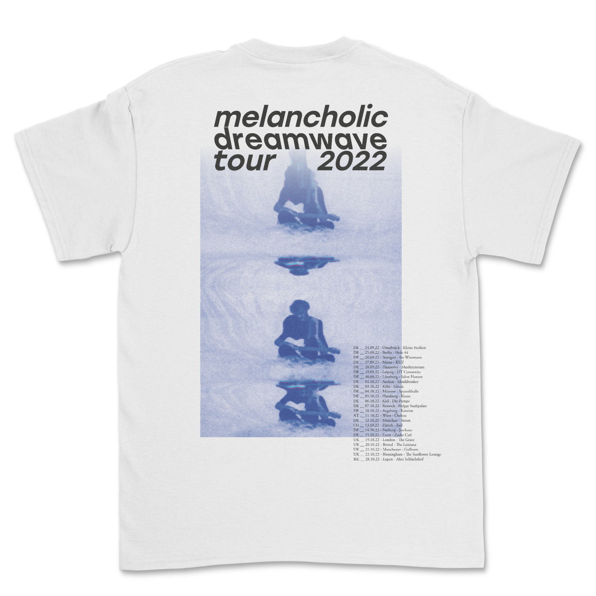  Melancholic Dreamwave, Tour-Shirt - unisex 