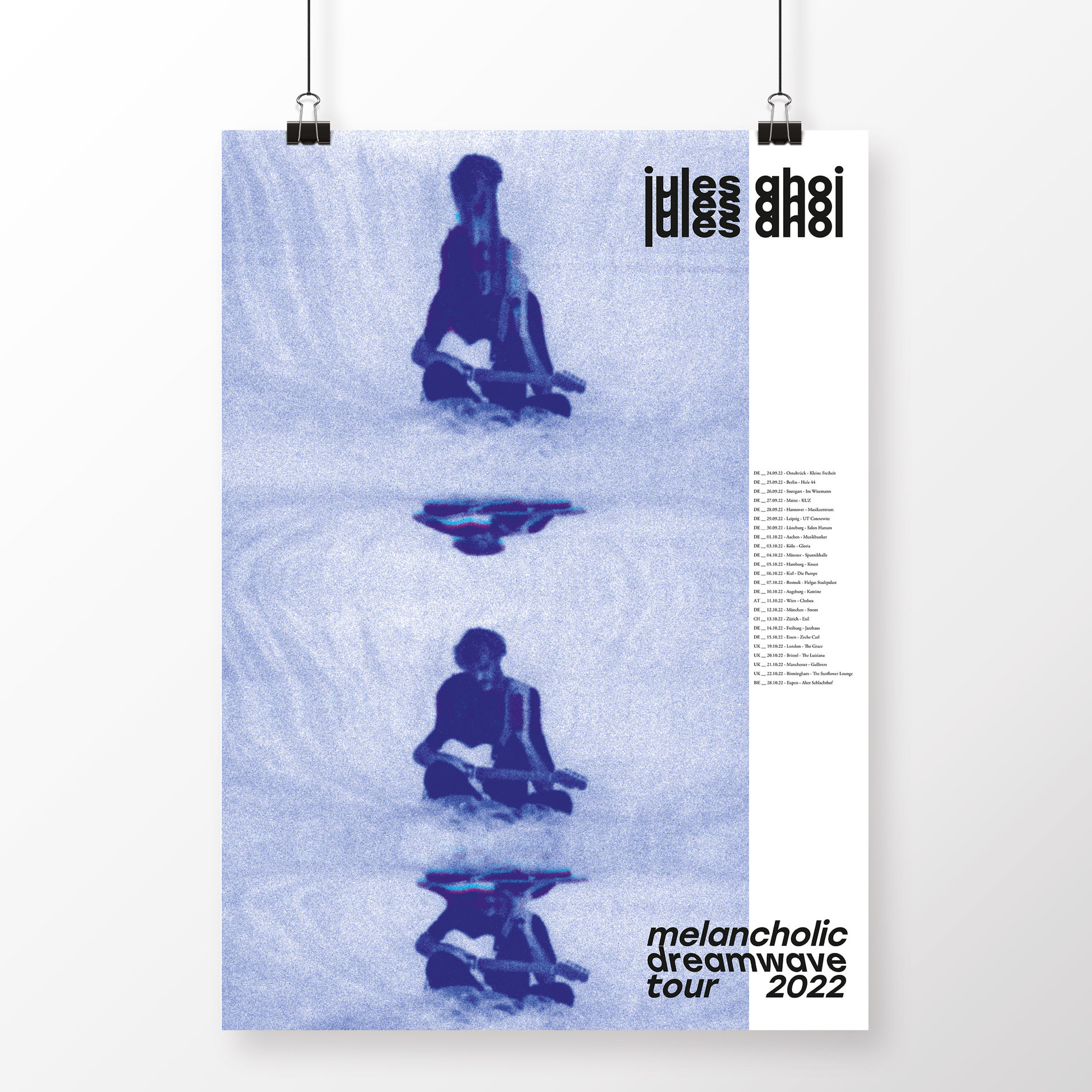  Melancholic Dreamwave Tour SHOP EXCLUSIVE SIGNED, Signed by Jules Ahoi 